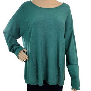 Cyrus Sweater Sage Color Crew Neck Long Sleeve XL